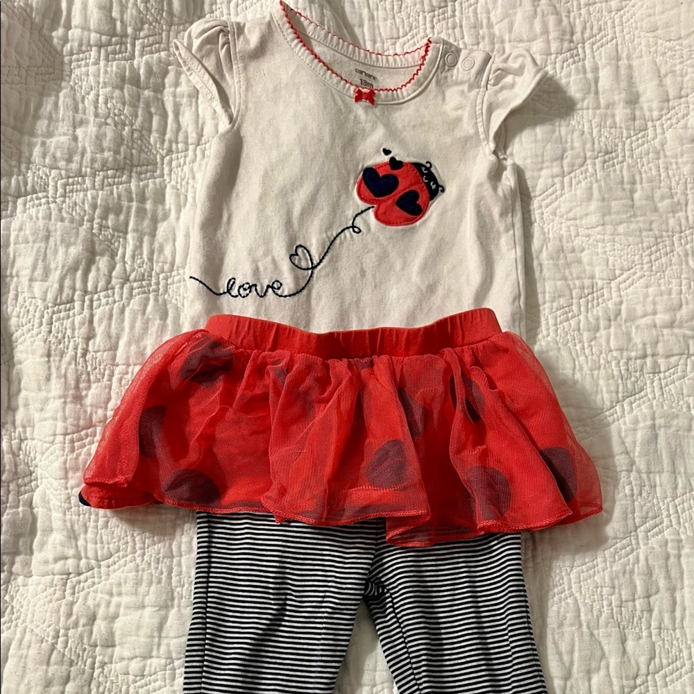 2 piece girls set size 18 months